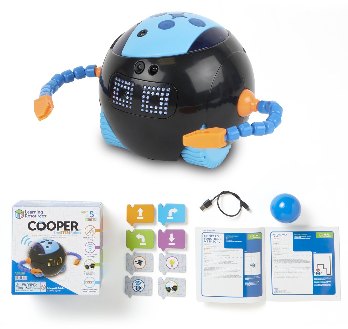 Learning Resources Cooperâ„¢ de STEM robot - leren programmeren (5+) - 5+