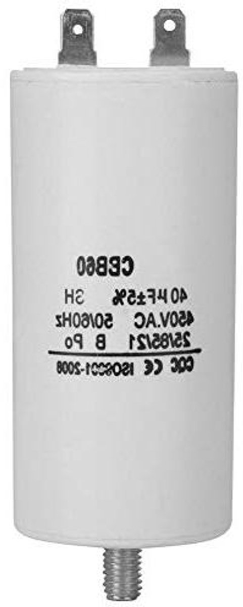 Start condensator motor 40uf 450V frequentie 50/60Hz waterpomp voor wasmachine