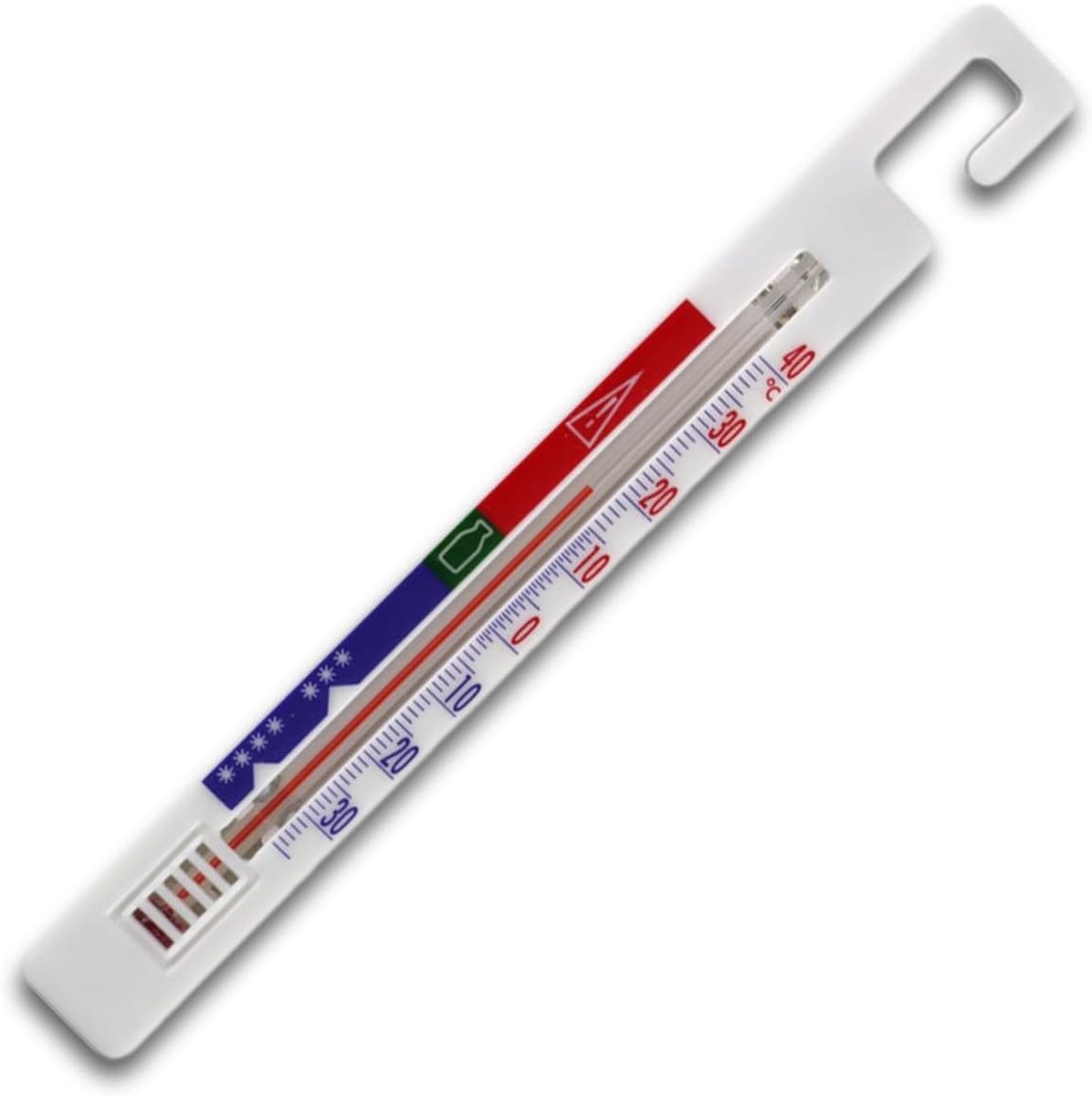 Rechthoekige Koelkast en Vriezer Thermometer met Haak