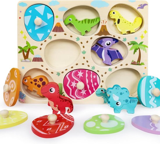 Lot De 12 Mini Trains Magnétiques En Bois Little Lion - Jouet Éducatif Apprentissage Nombres Enfants