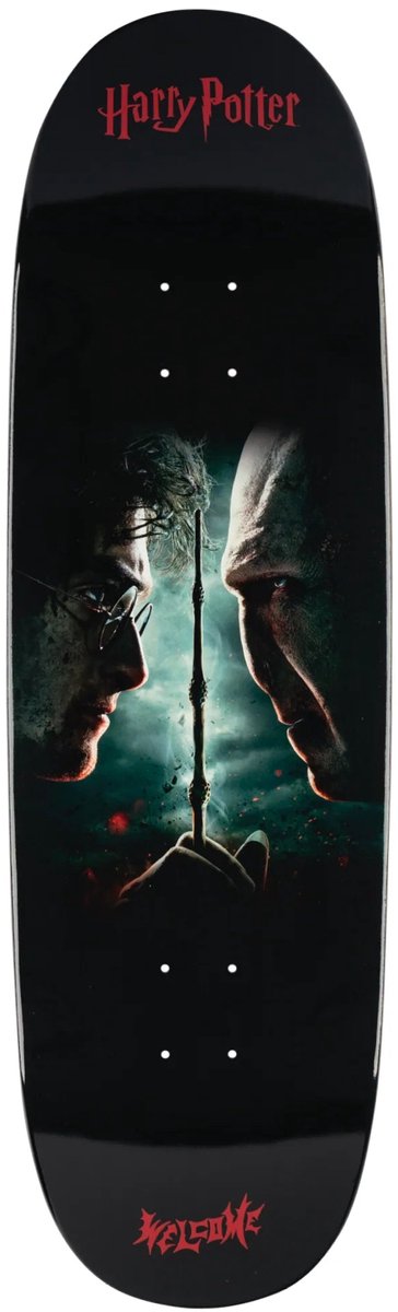 Welcome Skateboards collab Harry Potter Finale 9.5 Wit