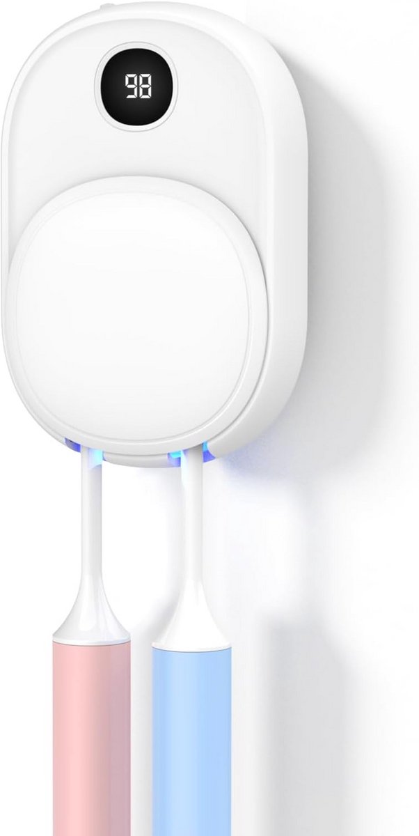 Draagbare UV Tandenborstel Sterilisator met Ventilator en USB Opladen