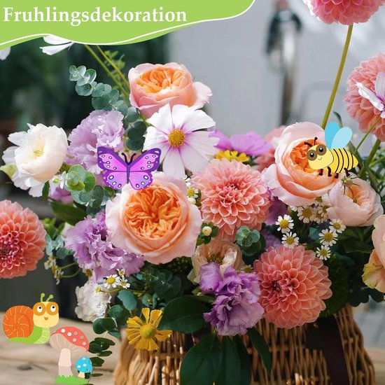 Demarsen 27 stuks dieren-knutselset, houten dieren, knutselen, dierenhoutdecoratie, knutselen met hout voor kinderen, dierenhouten stukken, gekleurde kwast, glitterstickers, voor doe-het-zelf