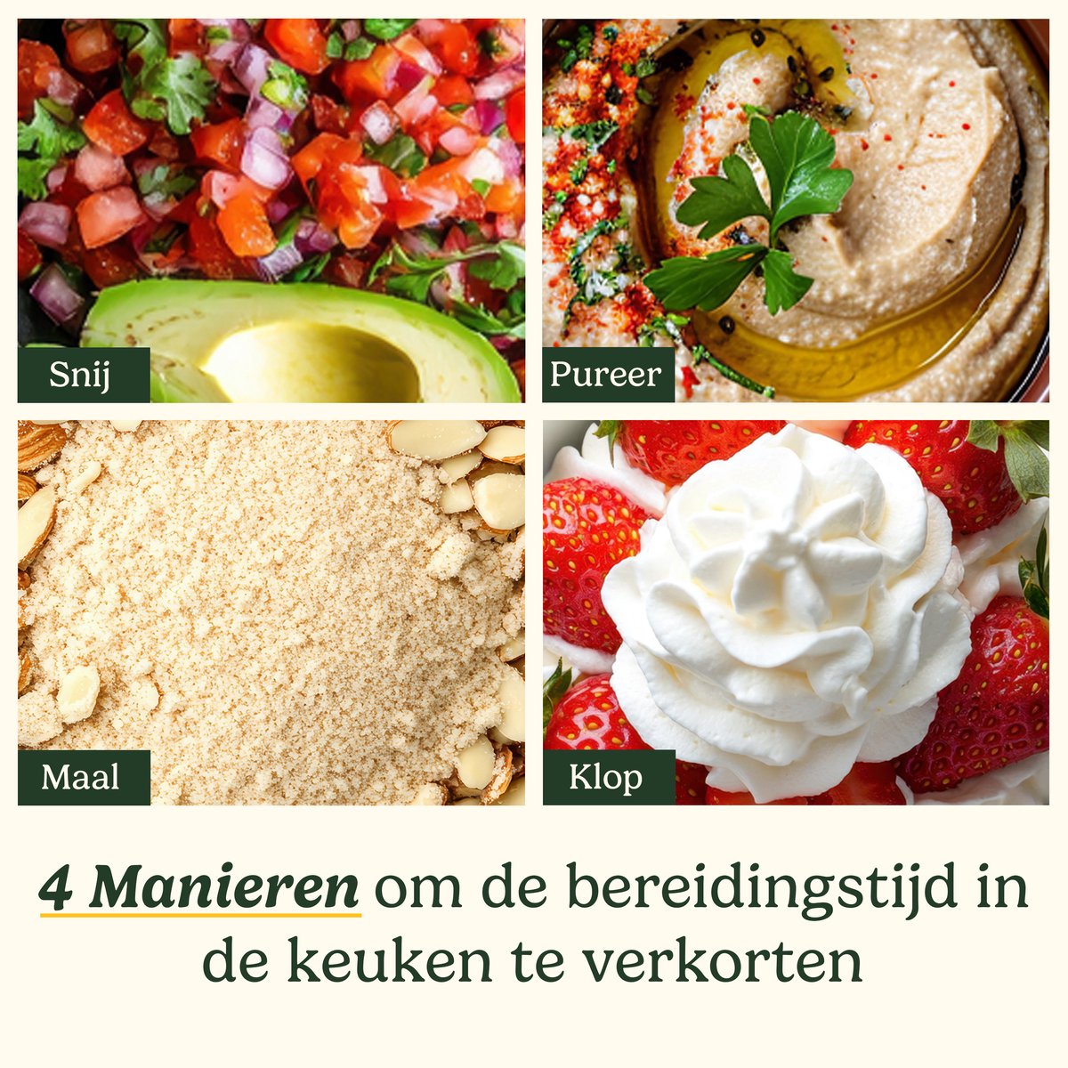 Cuisinart - Pixie Chopper - Mini Hakmolen - 3 Cup / 0,7L - Compact & Krachtig - Zilver thumbnail 3