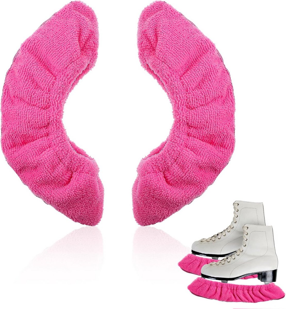 IJschaats Beschermhoezen – Universele Beschermers voor Kunstschaatsen en Hockeyskates – Flexibel en Vochtabsorberend
