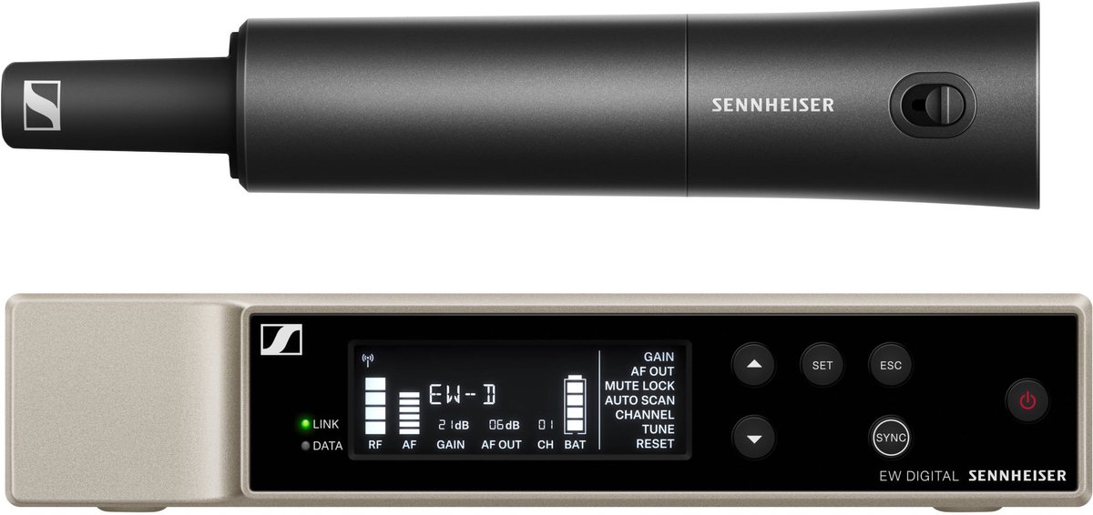 Sennheiser - Draadloze microfoons - EW-D SKM-S BASE SET (R1-6)