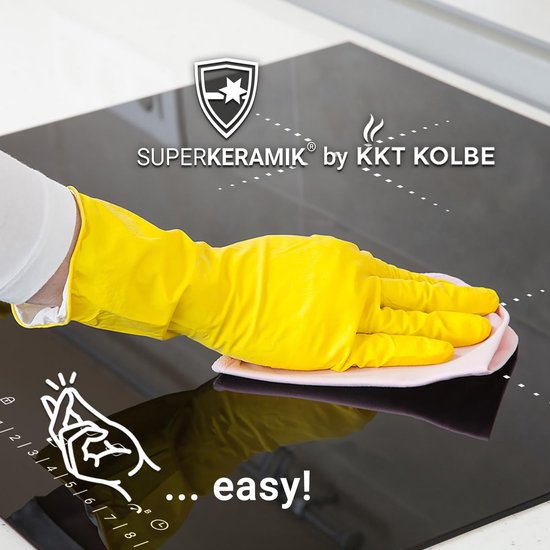 Inbouwhaageld 45 cm met 3 Kookzones en Touch Slider Bediening