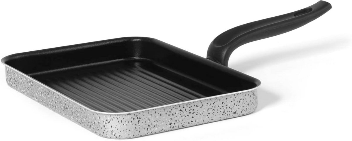 Aluminium Grillpan met Antiaanbaklaag - 29x19 cm