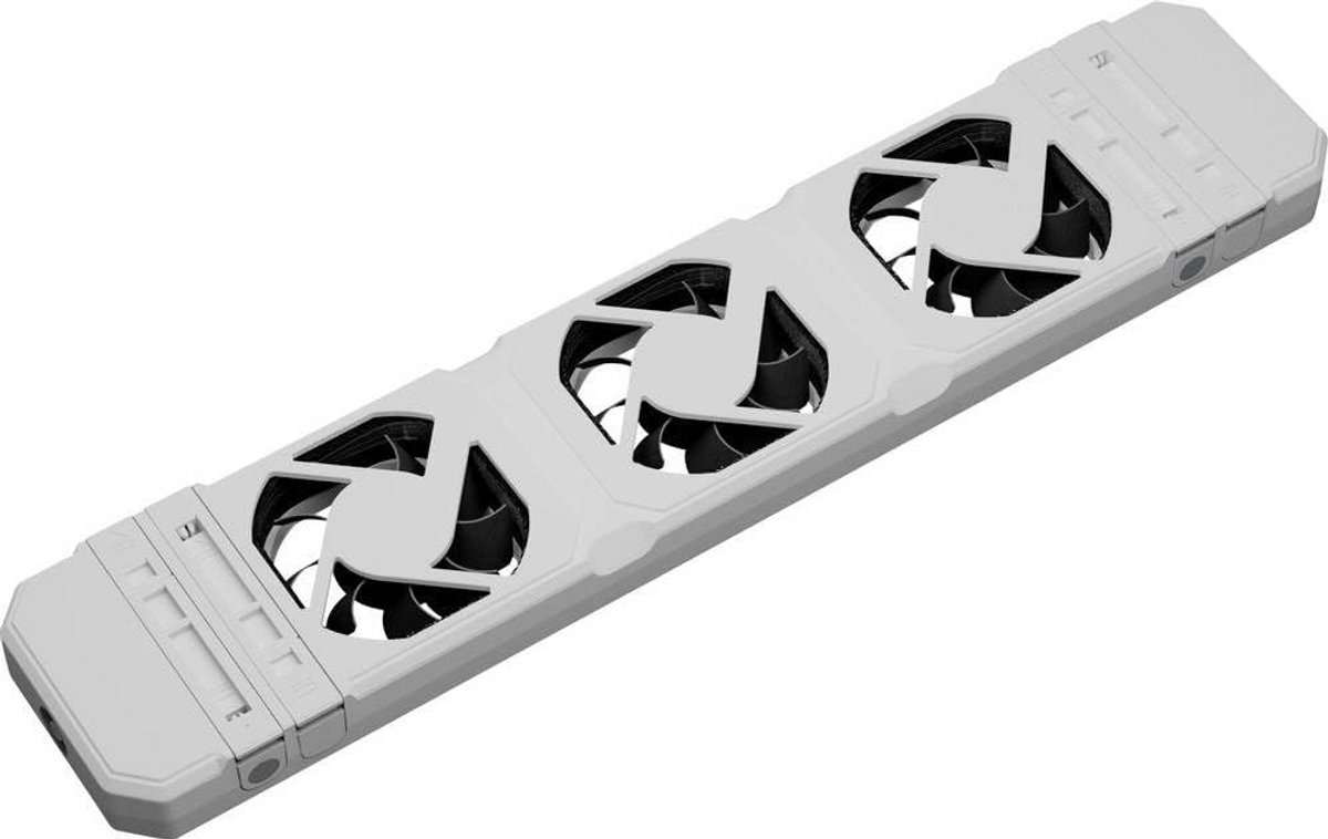 Energiezuinige Radiatorventilator Mono Set voor 50-70 cm Radiatoren - Automatische Temperatuursensor