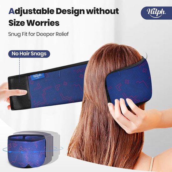 FISURA Migraine Masker Groen - Koud Gelmasker Voor Hoofdpijn, Gezwollen Ogen En Donkere Kringen