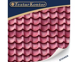 3 Vellen Zelfklevende Dakpannen en Shingles voor Poppenhuis Schaal 1:12 - Leisteen Look