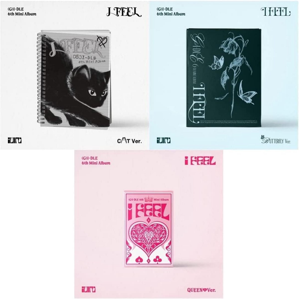 (G)I-DLE - I Feel (6e mini-album) CD met Vouwposter en ...