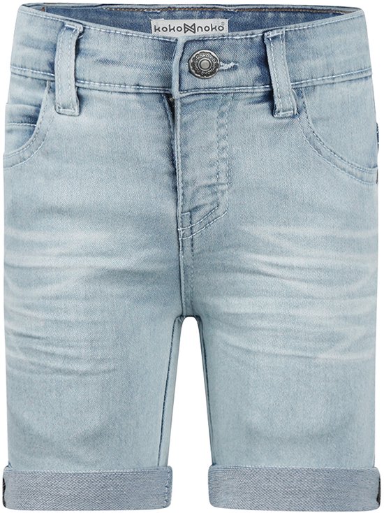 Koko Noko - Basic Collection - Coton biologique - Short Jeans Bleu clair - Taille 122