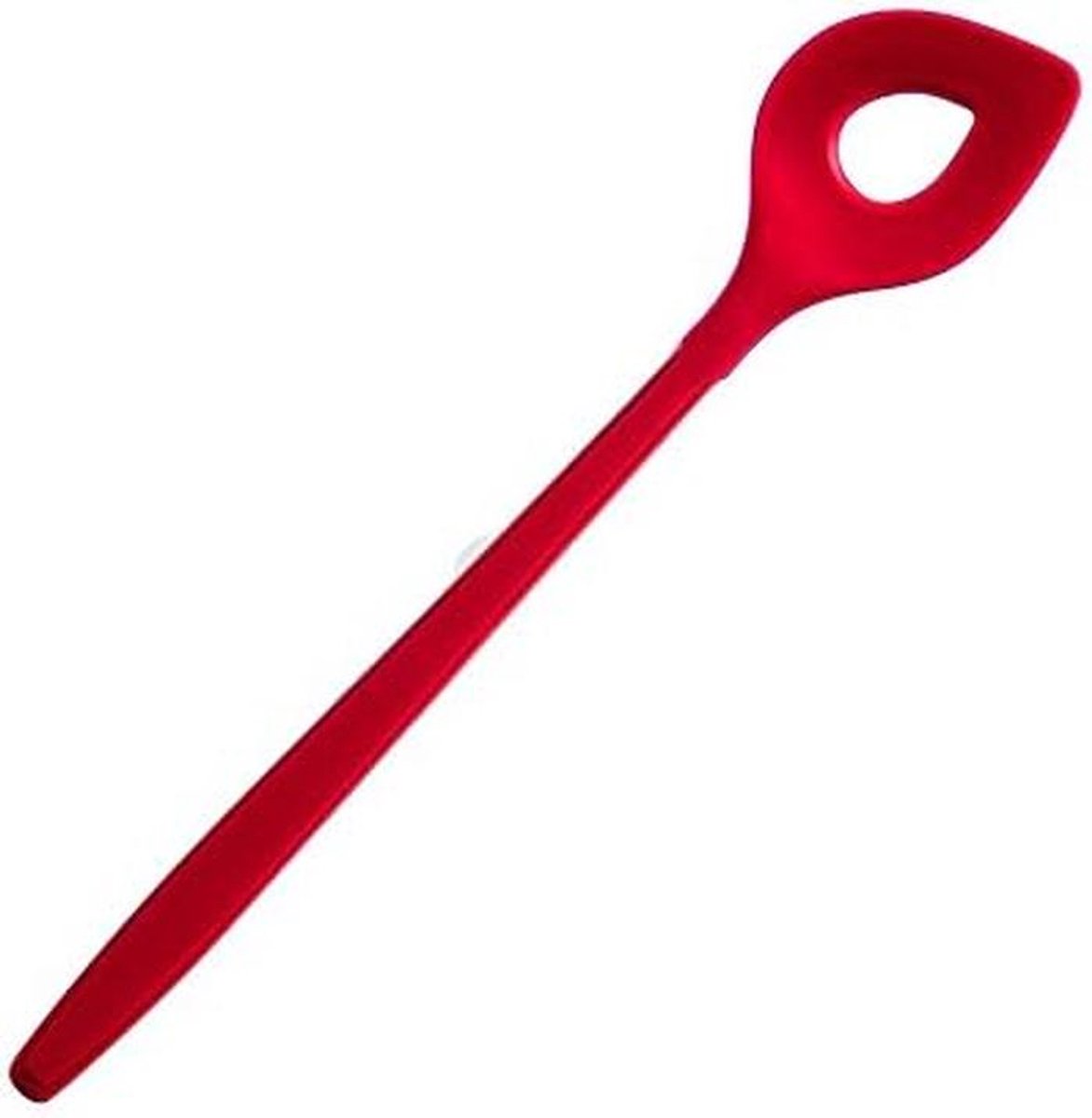 Bakspatel Siliconen 30 cm - Hittebestendig en Flexibel - Rode Keukenlepel