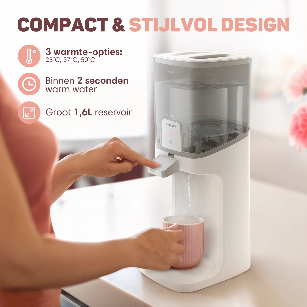 Vulpes BabyCare - Warmwaterdispenser thumbnail 5