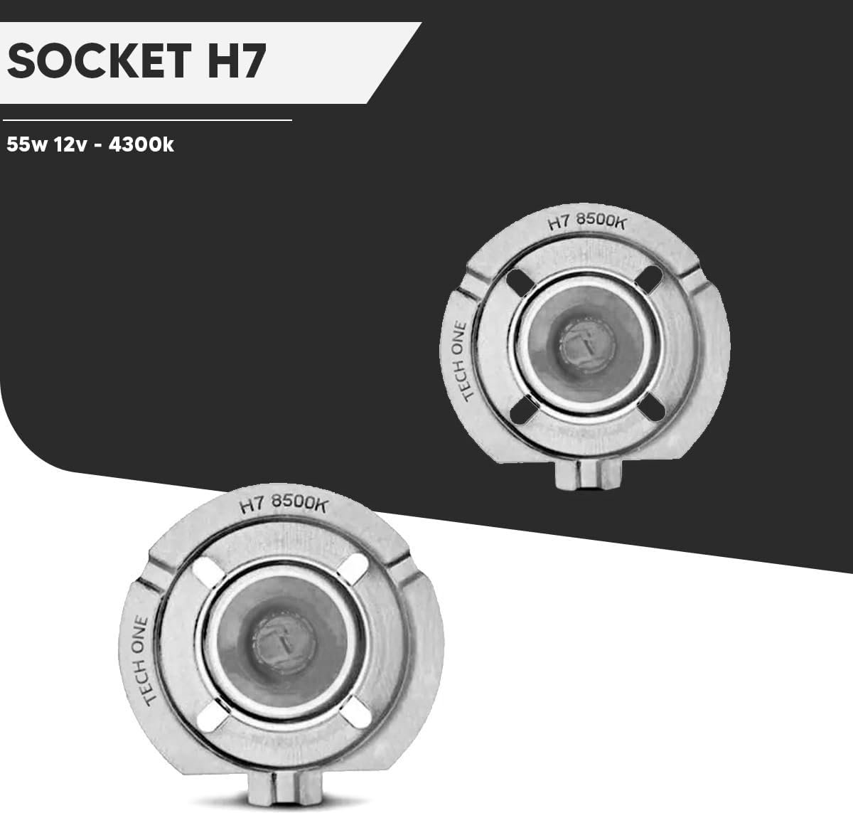 Halogeenlamp H1 12V 55W voor Auto en Motorfiets