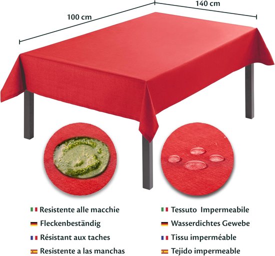 Morbuy Outdoor Waterdicht Vierkant Tafelkleed