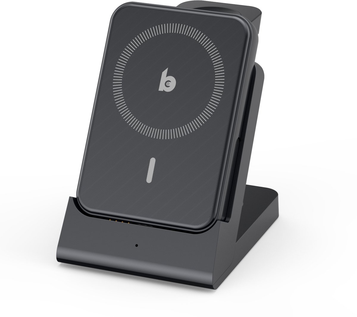 Banky MagSafe Powerbank 5.000mAh Draadloos Oplaadstation - Banky - €39,95