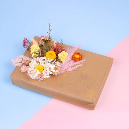 Geperste Bloemen - Viooltjes - Geel (2 stuks