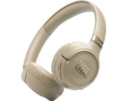 JBL Tune 680NC - Draadloze Noise Cancelling Koptelefoon - Bluetooth - On-ear - 76 uur batterij - Pure Bass & Spatial Sound - Mocha Mousse