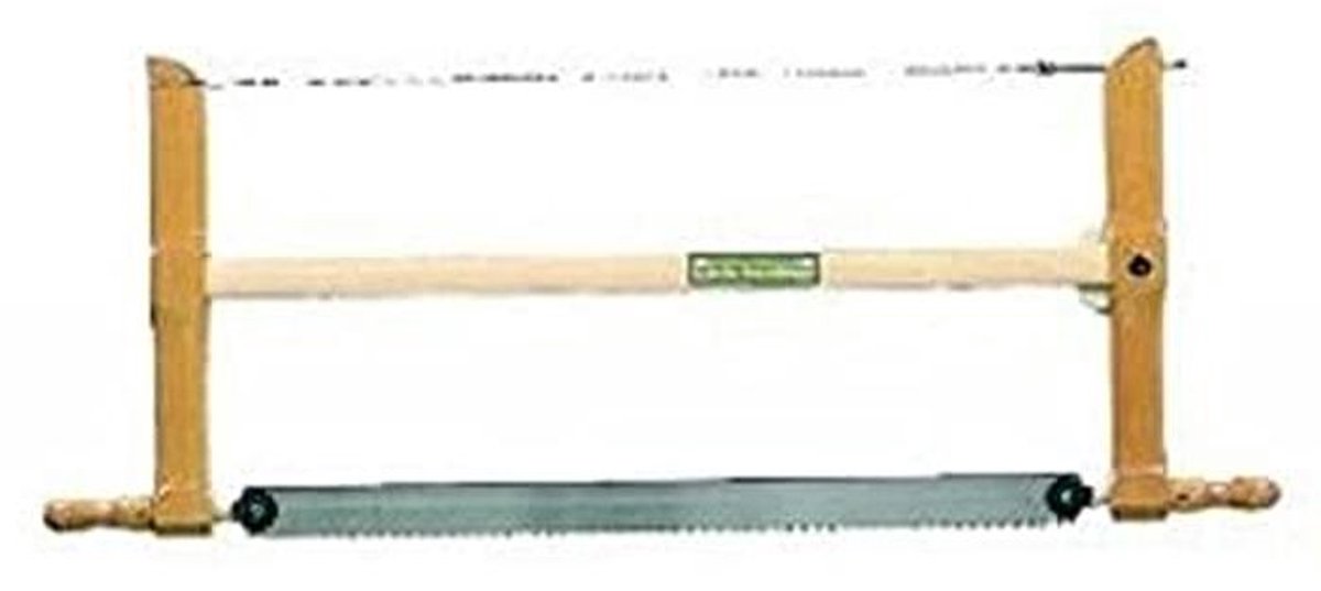 Zware 270-600 zaag/spanzaag met grote aanstootzaagtanden voor grovere sneden - 600 mm zaagbladlengte
