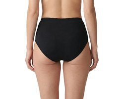 Fine Woman 9-pak dames slip kant - 9039 - Goedkope Multipack onderbroeken - Elastisch katoen - L - Zwart