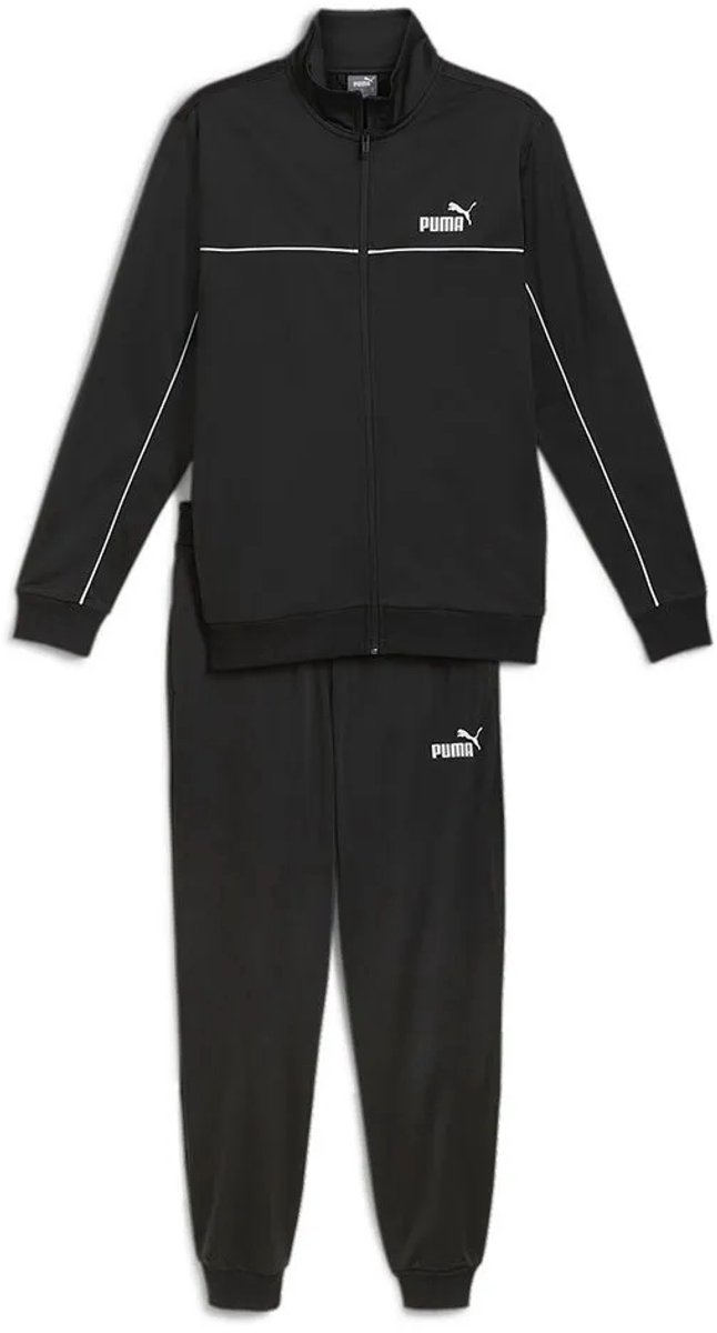 Puma Poly Piping Trainingspak Man Zwart