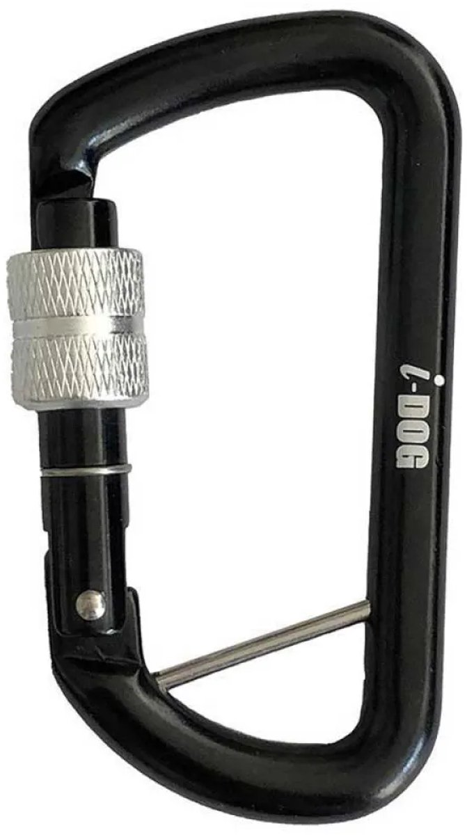 I-dog Opale Confort Trek Karabijnhaak Zilver 8.5 cm