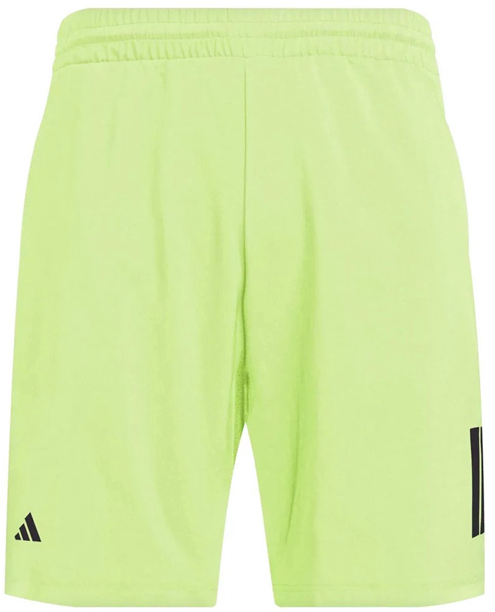 Adidas Club 3 Stripes 7´´ Korte Broek Man Lucid Lemon