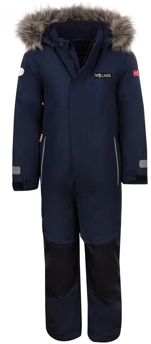 Trollkids Kirkenes Racepak Blauw 98 cm Kinderen