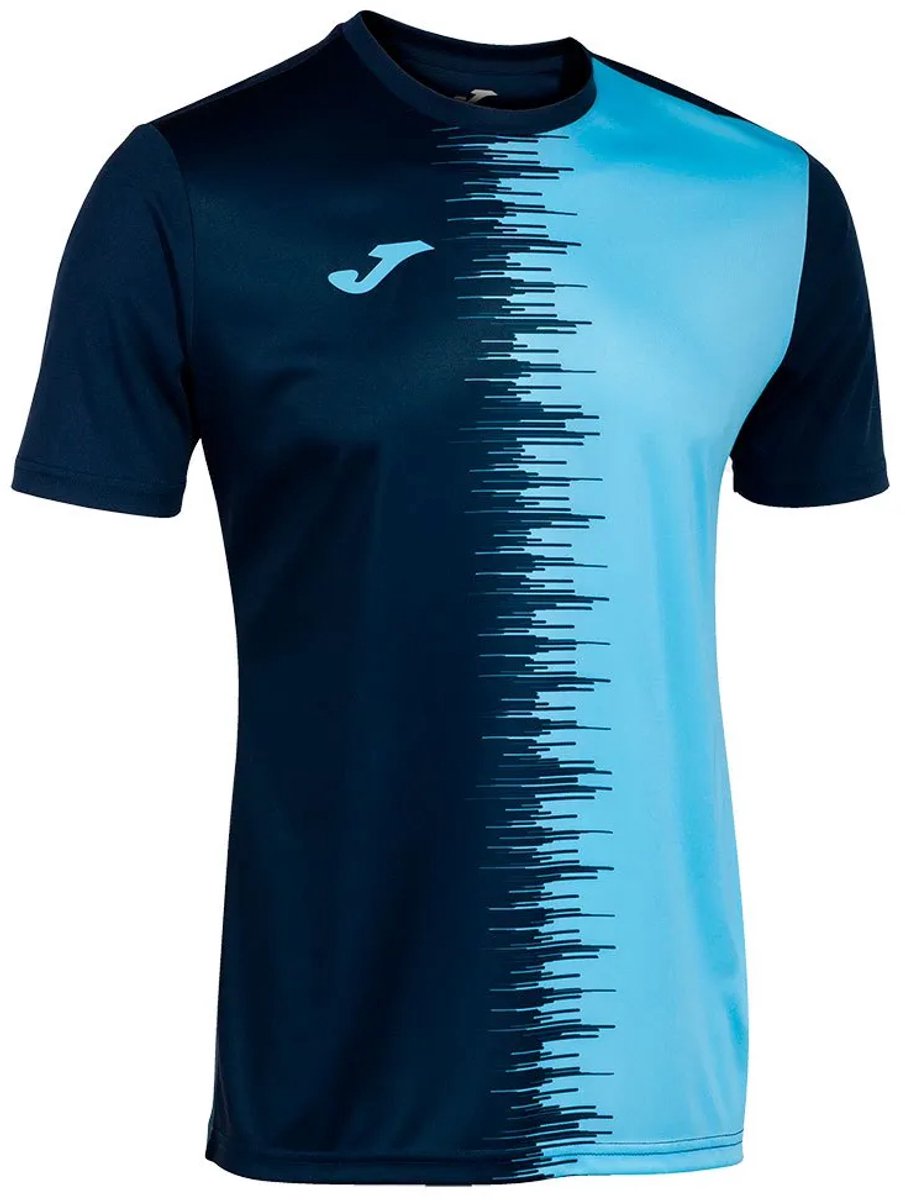 Joma City Ii T-shirt Met Korte Mouwen Blauw 9-10 Years Jongens