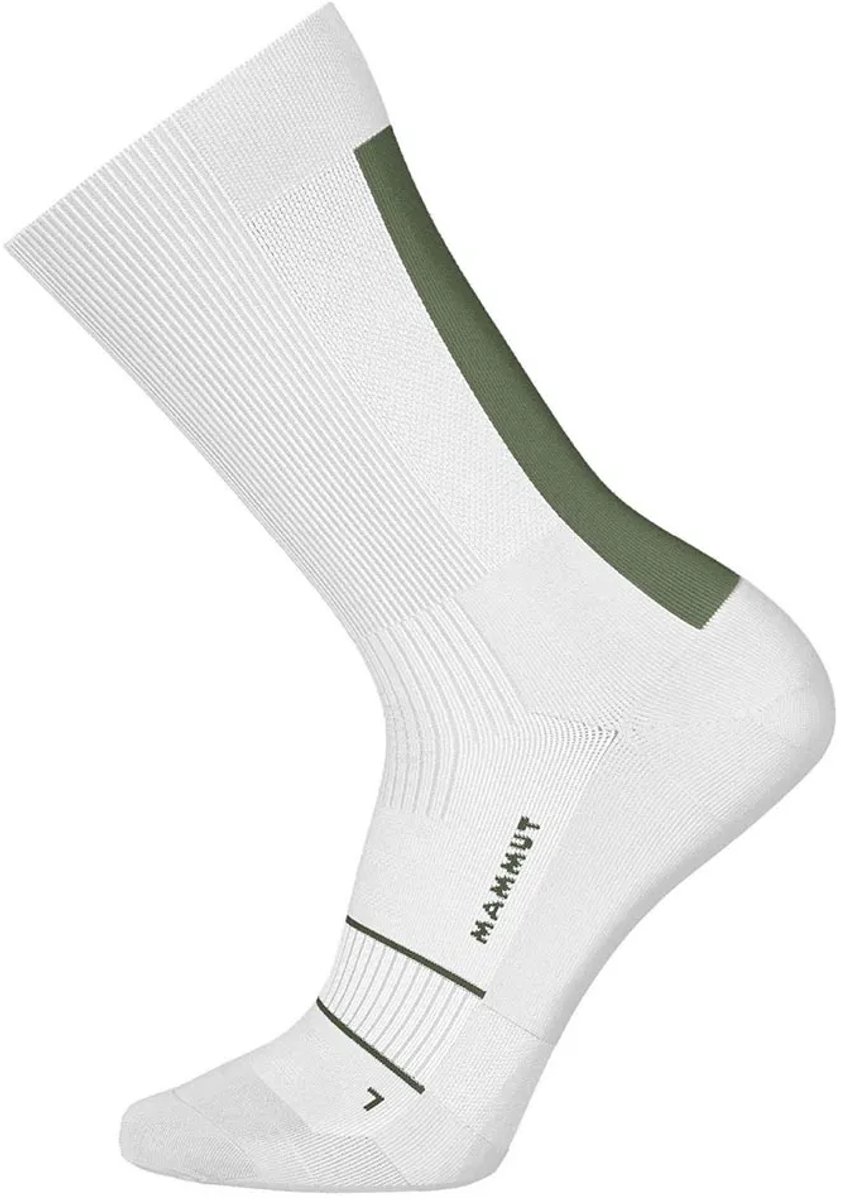 Mammut Mountain Running Lightweight Merino Crewsokken Wit