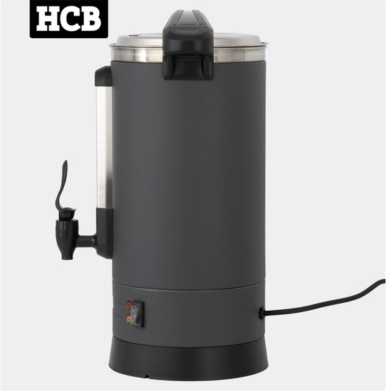 HCB Percolator - 8,7 liter - 55 kopjes - lichtblauw - 230V - RVS
