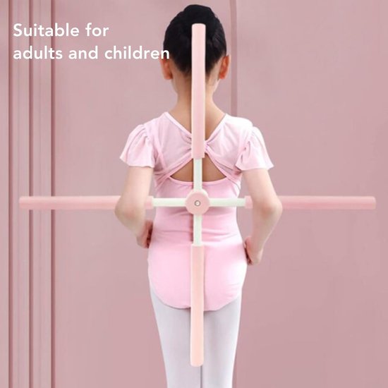 Yogastokken Roestvrijstaal voor Houdingscorrectie Pranayama-stick Rekhulpmiddel voor Vrouwen en Kinderen — afbeelding 3