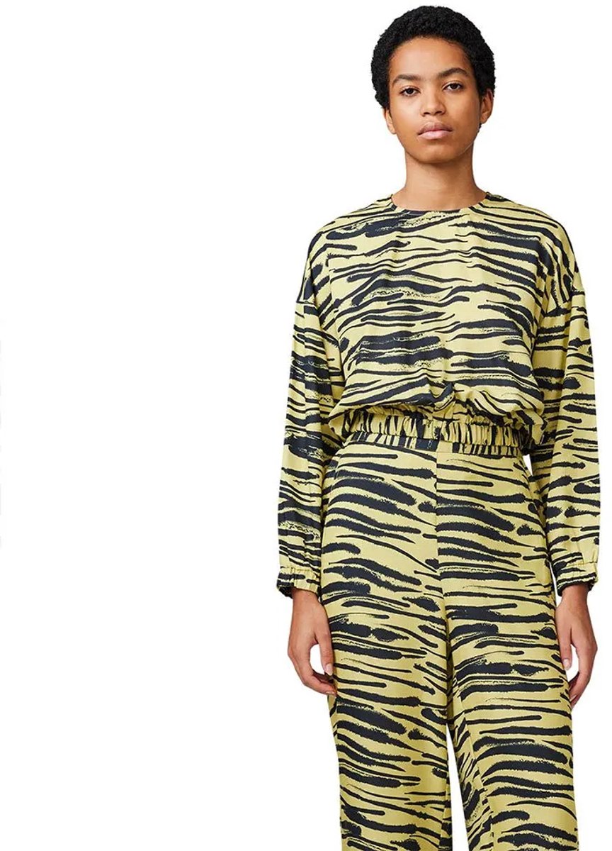Makia Ray Blouse Met Lange Mouwen Bruin XL Vrouw