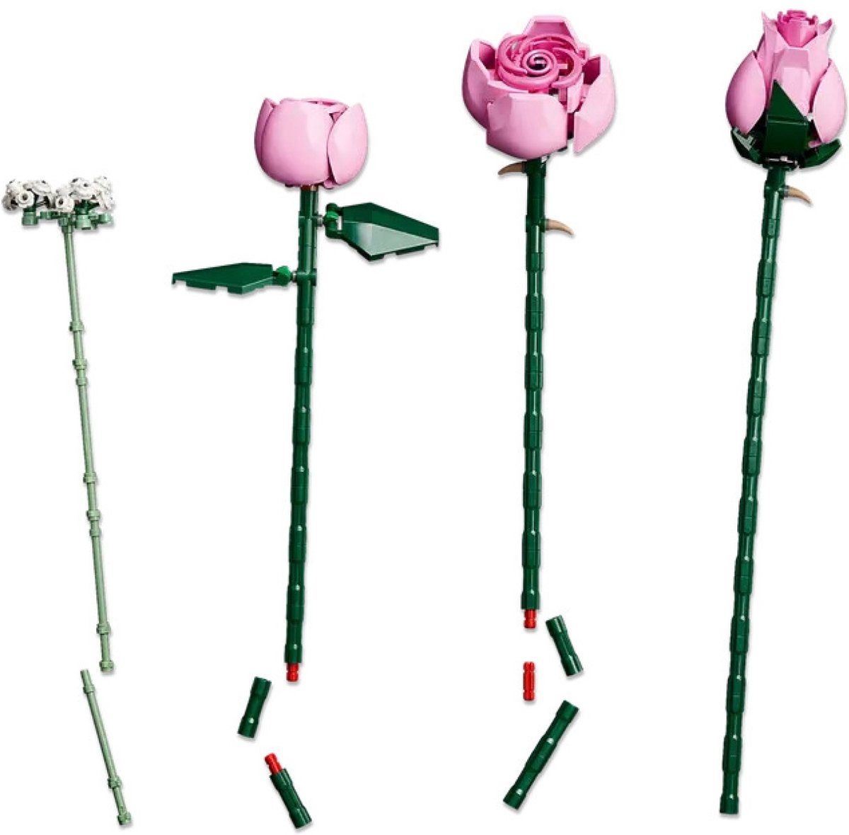 LEGO Botanicals Roze Rozenboeket - 10374 — afbeelding 21