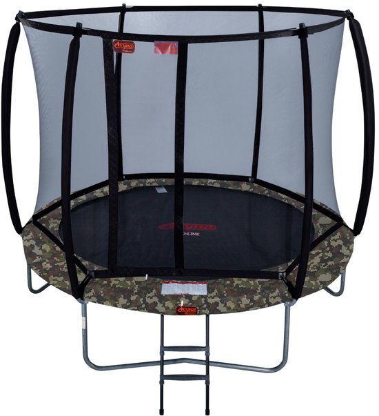 Avyna Pro-Line trampoline 10 Ø305cm + Royal Class Veiligheidsnet & gratis trapje – Camouflage