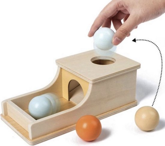 Ballen Box - Vormenstoof - Montessori Speelgoed - Speelgoed - Kinderspeelgoed - Myka's van Merkloos — afbeelding 2