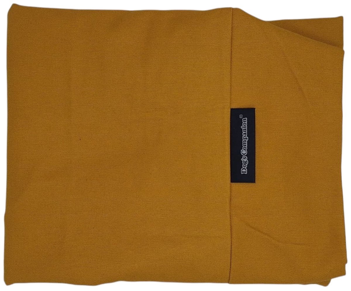 Dog's Companion - Losse hoes okergeel voor Hondenkussen / Hondenbed - S - 70x50cm