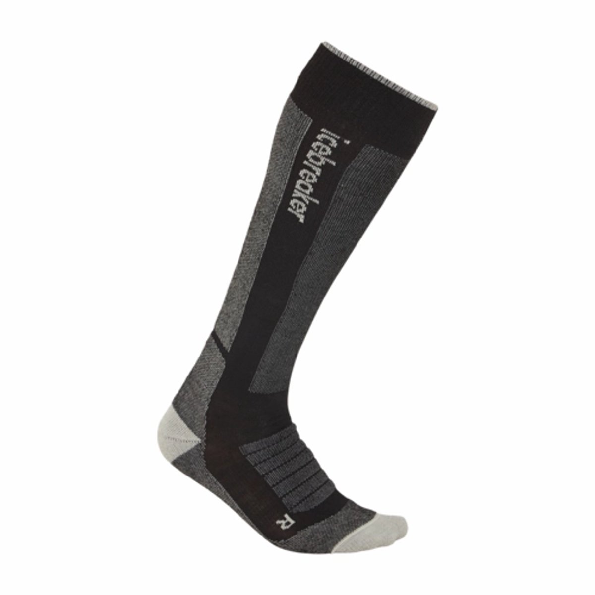 Skisokken Icebreaker Men Merino Ski+ Medium OTC /Ether/Graphite-Schoenmaat 44 5 46 5 Zwart