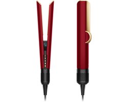 Dyson Airstrait wet-to-dry - Stijltang - Red Velvet/Goud