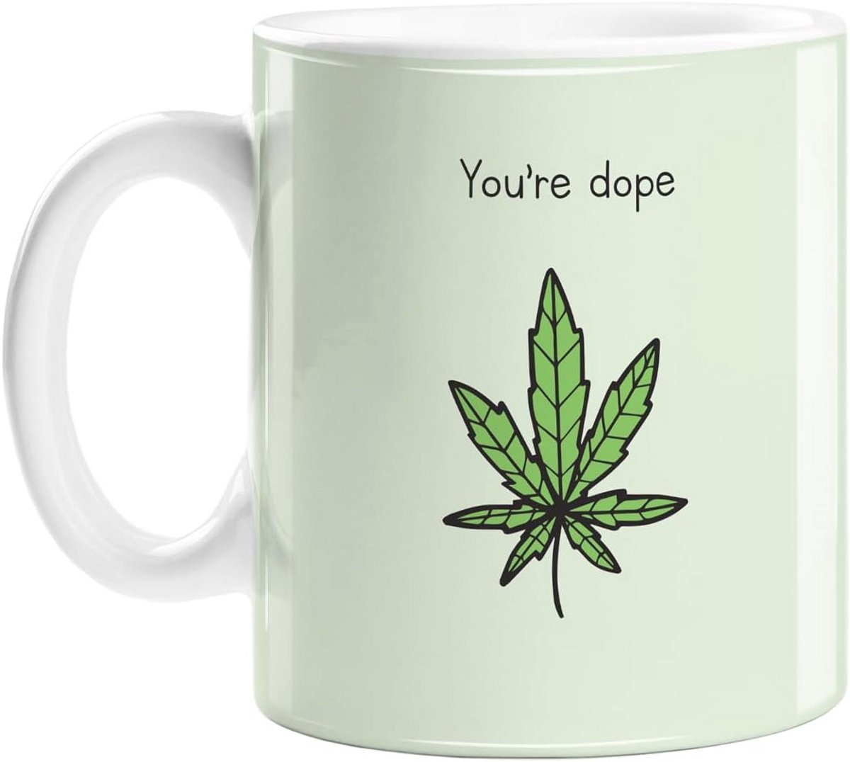 Grappige mok voor stoners en cannabisliefhebbers - Perfecte cadeau-ideeën