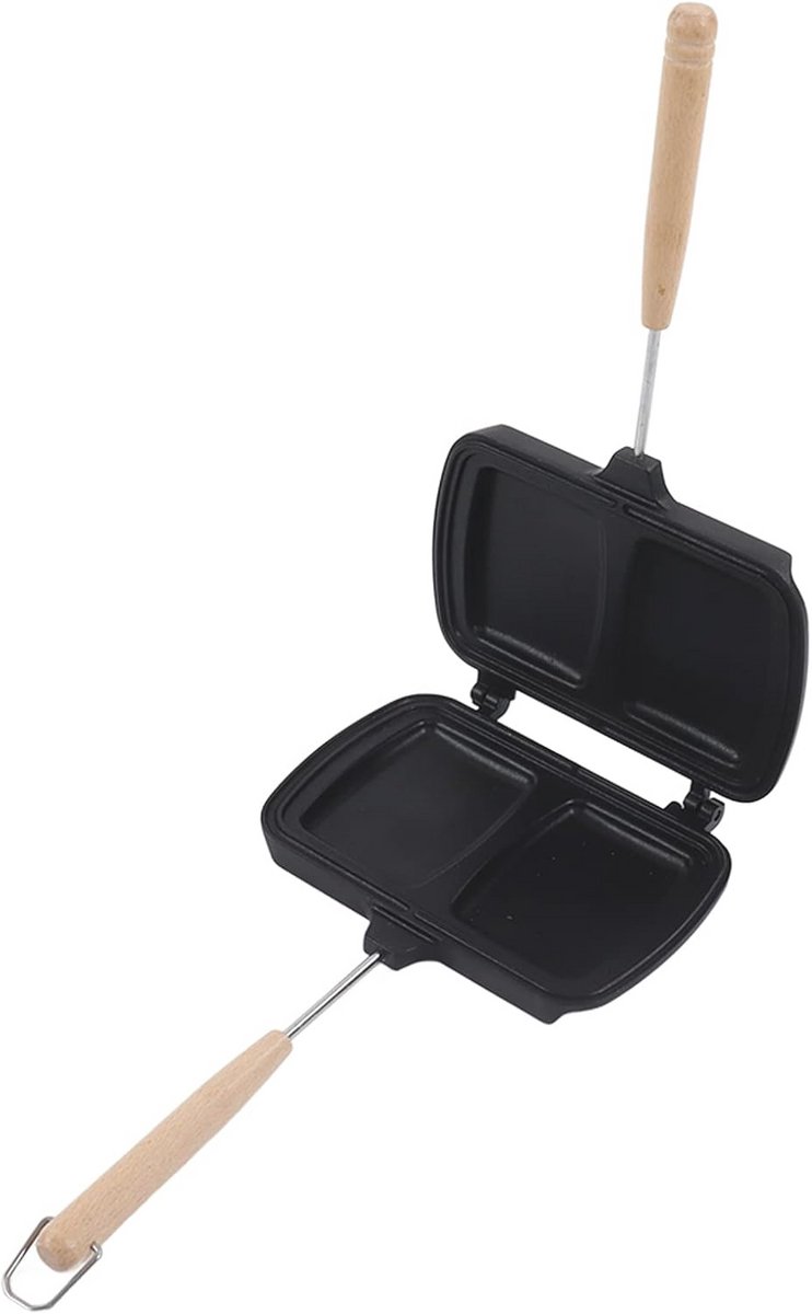 Dubbelzijdige Anti-aanbak Sandwichpan - Ideaal voor Eierrollen en Toast