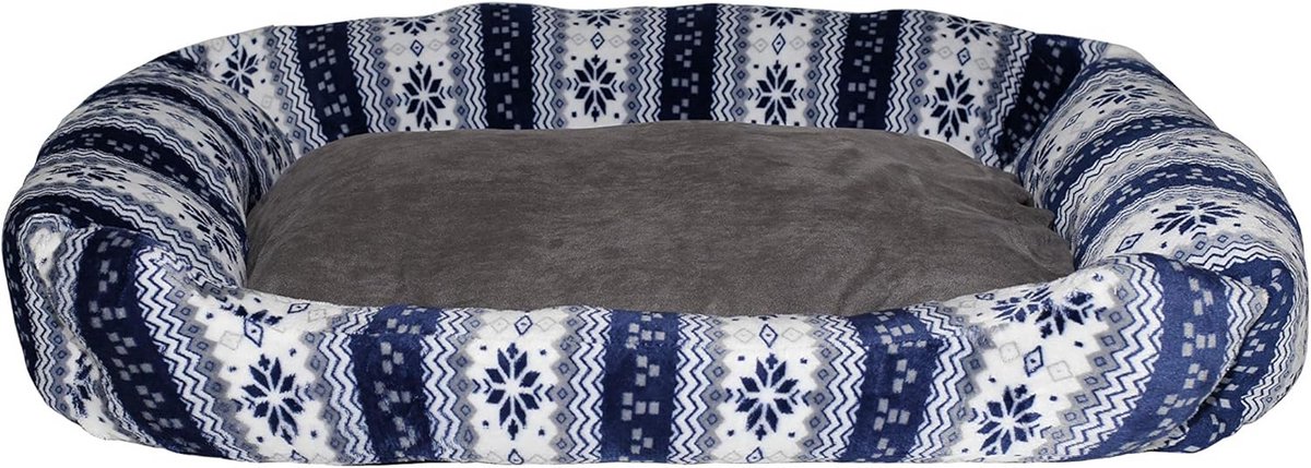 Extra Zacht Hondenhok Lente/Winter met Warme Fleece Voering