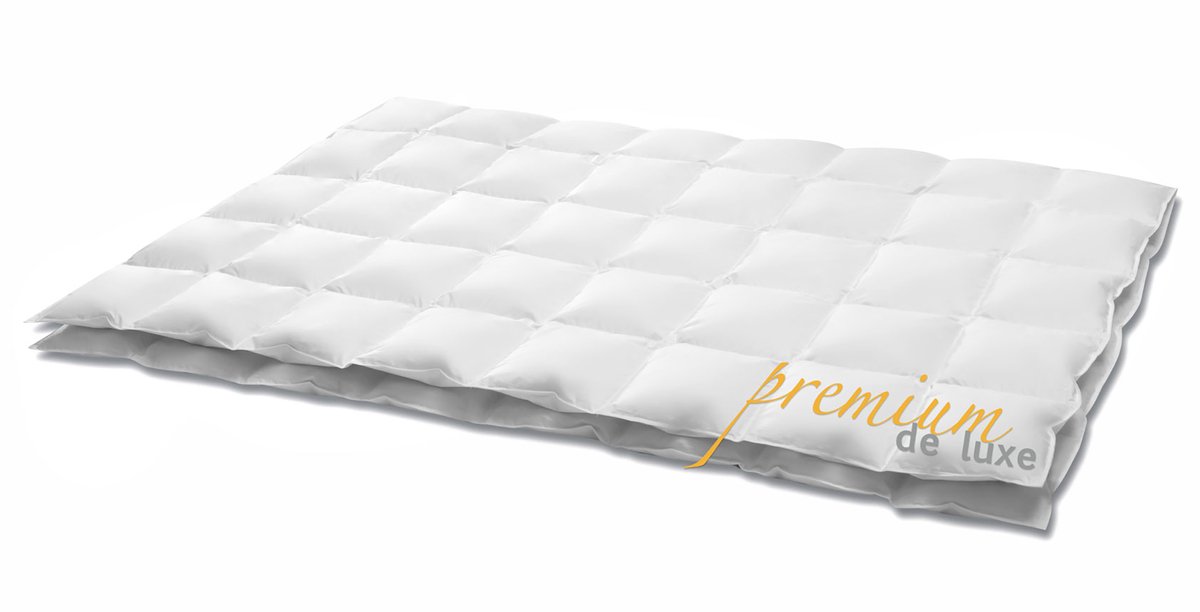 HANSKRUCHEN Premium de Luxe donzen dekbed Extra Licht 260×240 Made in Germany