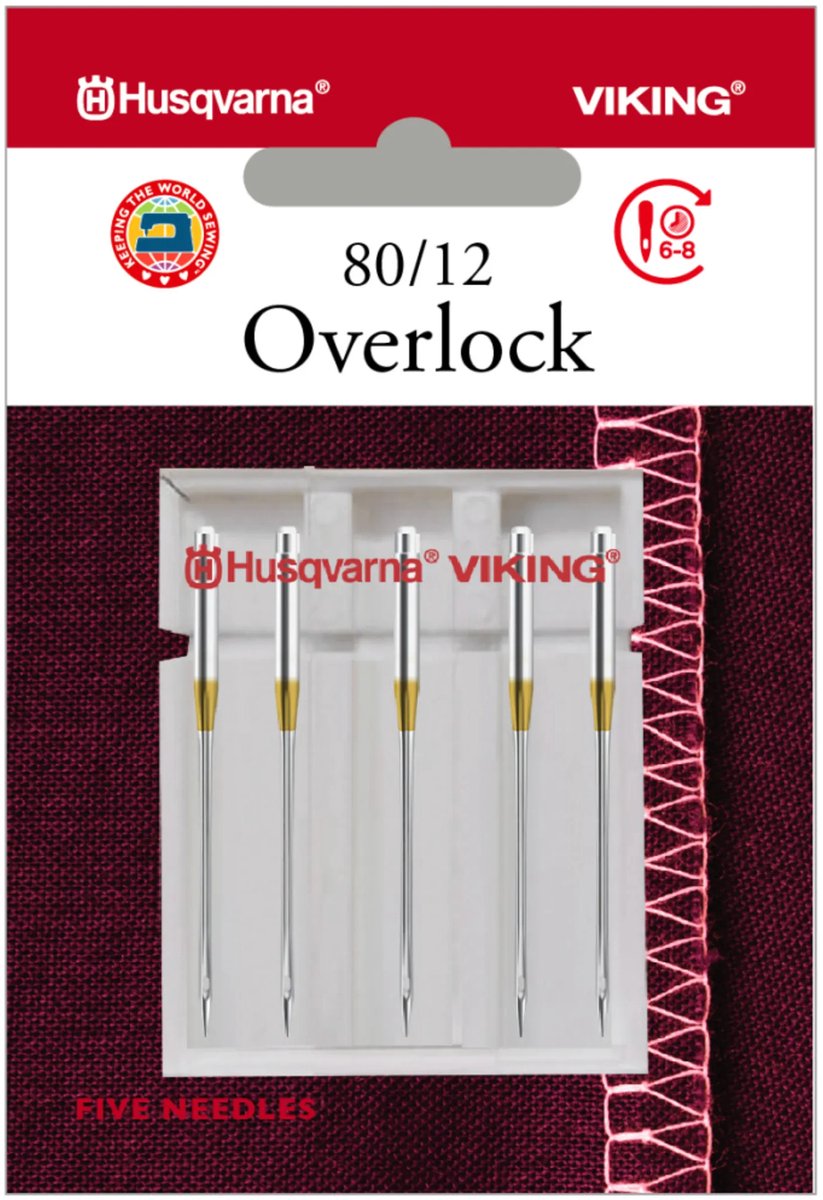 Husqvarna-Viking Overlock 80 (5 stuks) Naalden