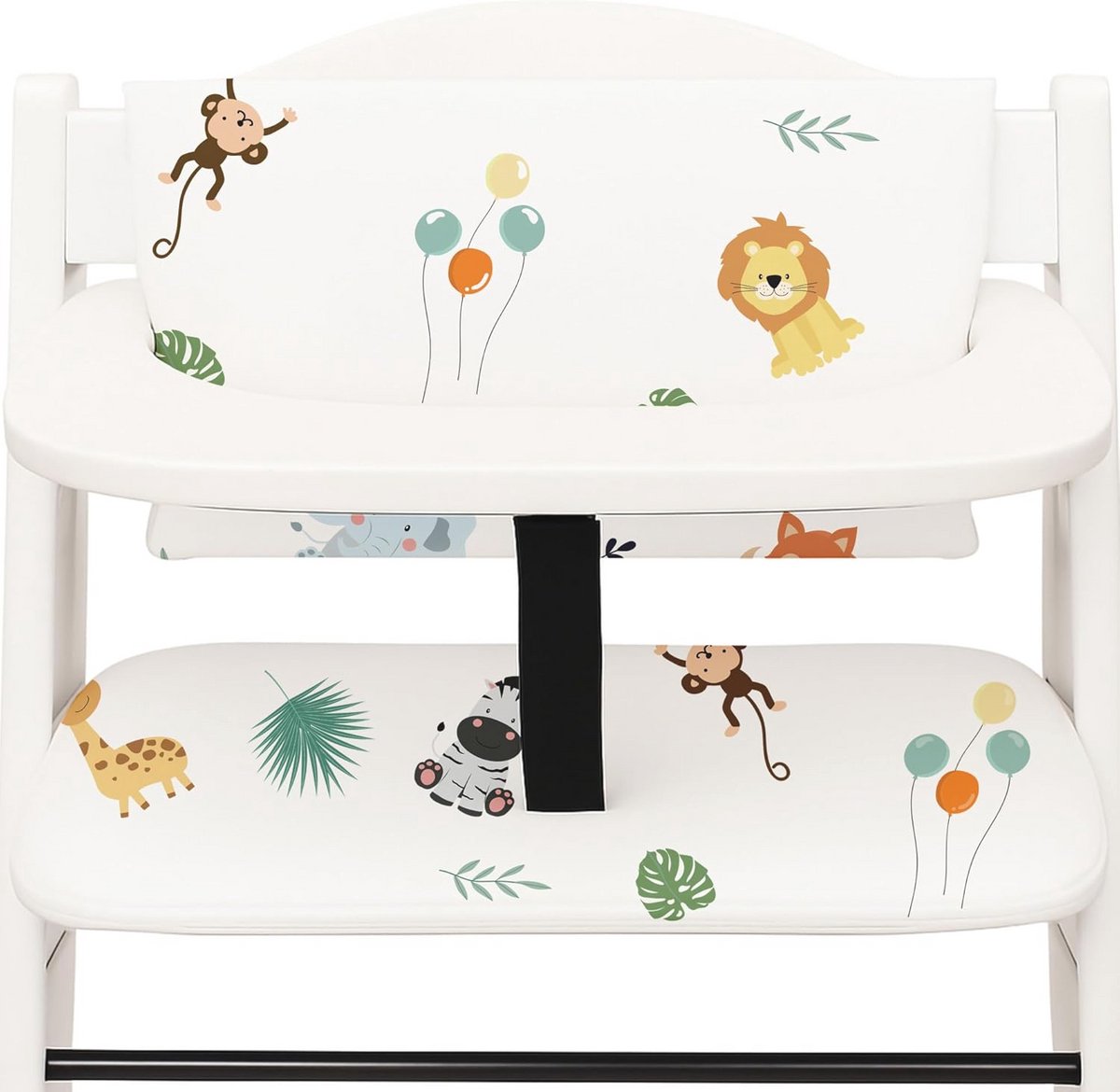 Verkleiningskussen voor Hoge Stoelen - 2-delig Comfortabel en Hygiënisch