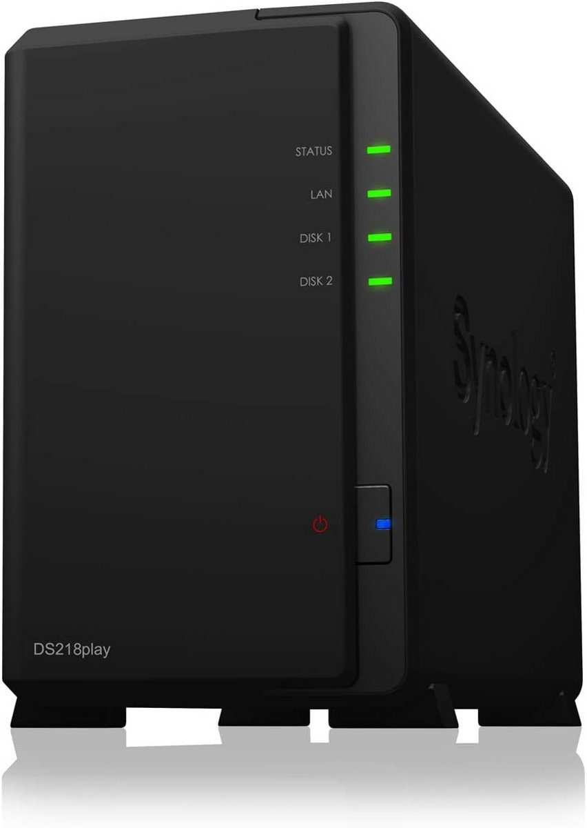 2 Bay Desktop NAS Enclosure voor Multimedia Streaming