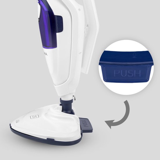 ZEEGMA Puur Prime Control 2-in-1 Stoomreiniger & Handstomer met 13