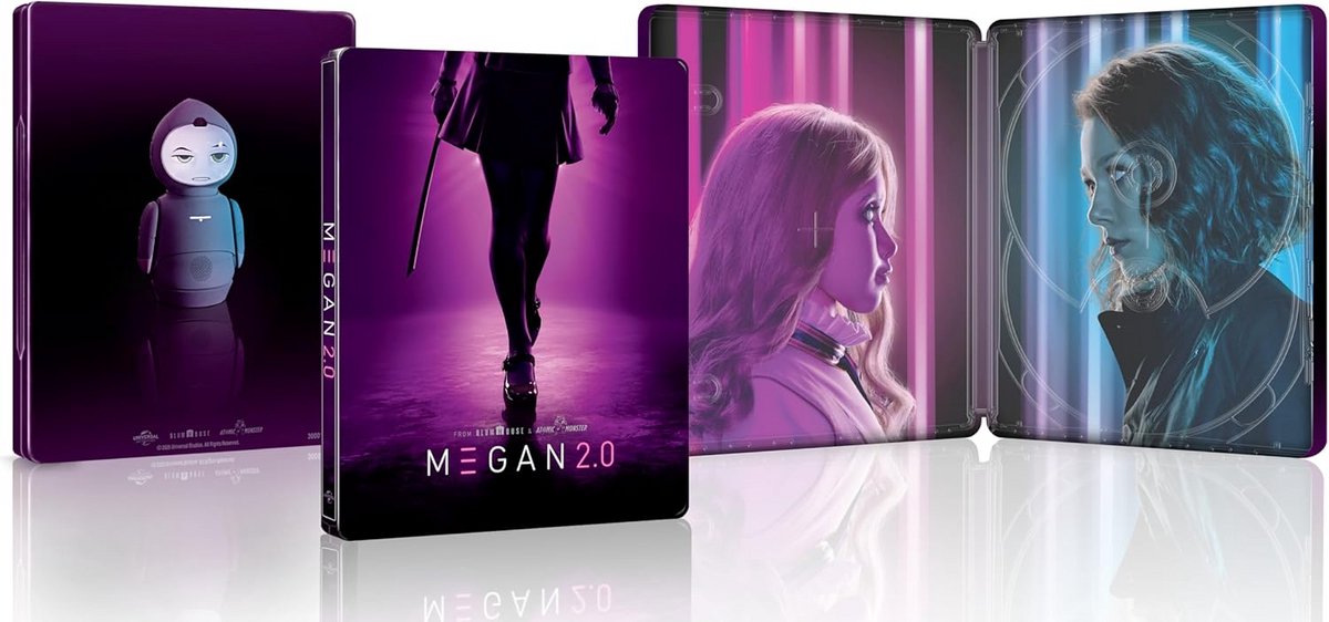 M3gan 2.0 4K Ultra HD Steelbook - Blu-ray & 4K UHD